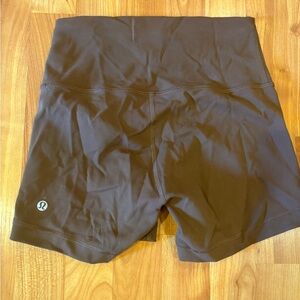 lululemon athletica Women's Dark brown Bike Shorts